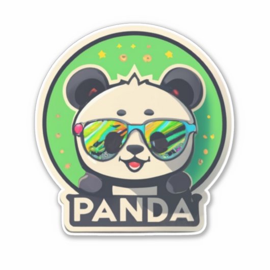 Stick met Pandas Sticker Sets Galore (Voorkant)