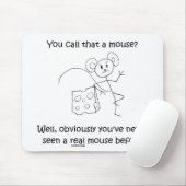 Stick Mouse Mousepad Muismat (Met muis)