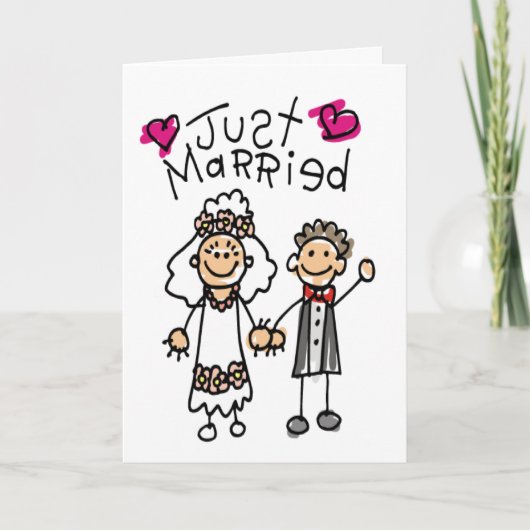 Stick, net getrouwd kaart (Voorkant)