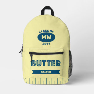 Stick-of-Boter Retro Aangepaste Monogram Rugzak