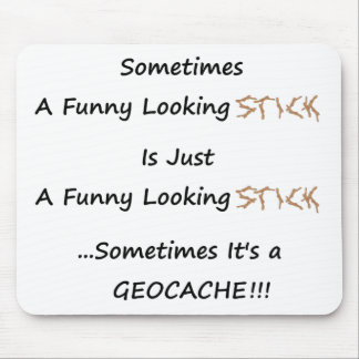 Stick of Geocache Muismat