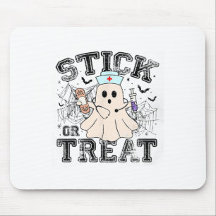 Stick of Treat Halloween Ghost Nurse Halloween PHL Muismat