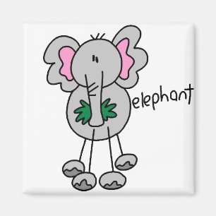 Stick olifant magneet
