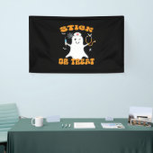 Stick or Treat Nurse Funny Halloween Kostuum Essen Spandoek (Beurs)