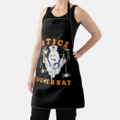 Stick or Treat Nurse Spooky Nurse Costume Funny Ha Schort (Insitu)