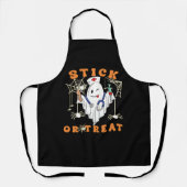 Stick or Treat Nurse Spooky Nurse Costume Funny Ha Schort (Voorkant)