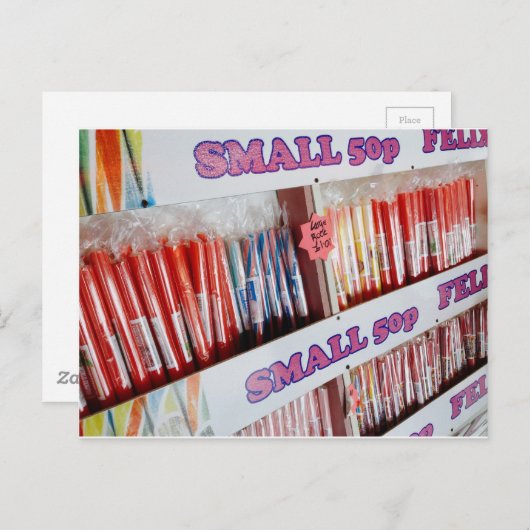 Stick o'Rock Briefkaart (Voorkant / Achterkant)