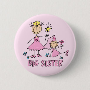 Stick Princess Duo Big Sister Ronde Button 5,7 Cm
