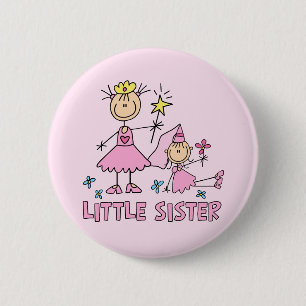 Stick Princess Duo Little Sister Ronde Button 5,7 Cm