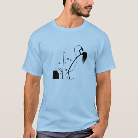 Stick Singer T-shirt (Voorkant)