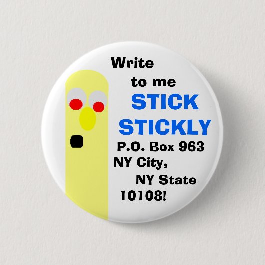 Stick Stickly Button (Voorkant)