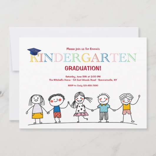 Stick-tekens Kaart (Voorkant)