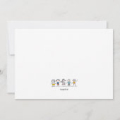 Stick-tekens Kaart (Achterkant)