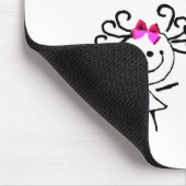 Stick vind beste vrienden muismat (Hoek)