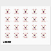 Stick With Kindness Ronde Sticker (Vel)