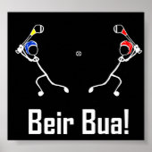 Stick with Sport Hurling Poster Beir Bua (Voorkant)