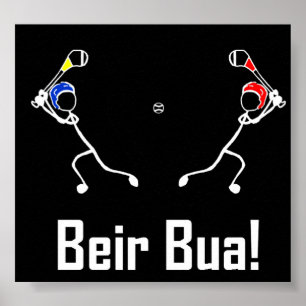 Stick with Sport Hurling Poster Beir Bua