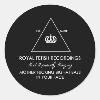 Sticka Ronde Sticker