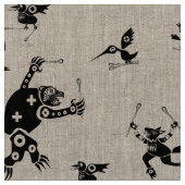 Stickball Cherokee Large Stof (Close Up)