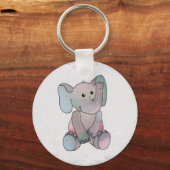 Stickbild Elefant Sleutelhanger (Voorkant)