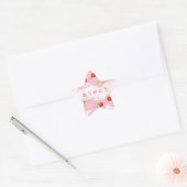 sticker ピンク桜とサ ギ あ り が と うウ (Envelop)