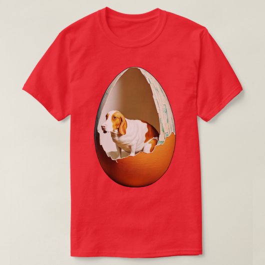 sticker 1 van het eierstokje t-shirt (Design voorkant)