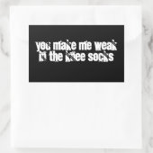 Sticker 4-pack: Knie Sokken (Tas)