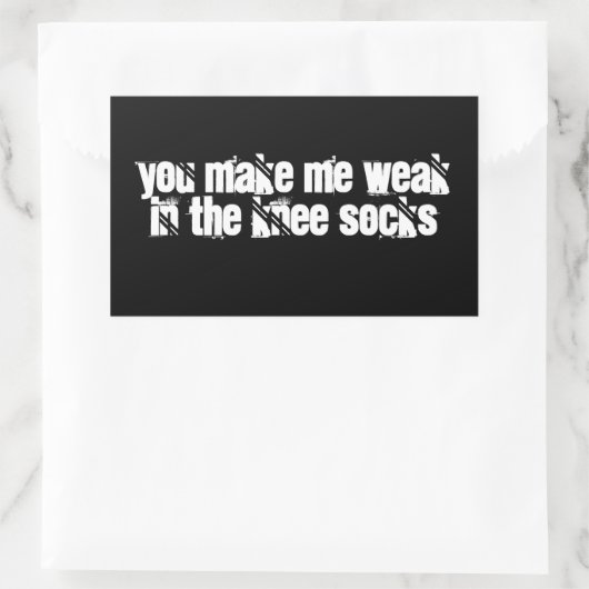 Sticker 4-pack: Knie Sokken (Tas)