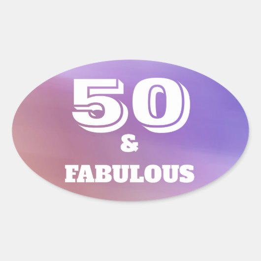 Sticker 50 en prachtige stickers (Voorkant)