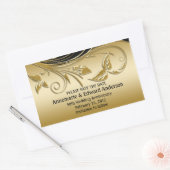 Sticker - 50ste bruiloft Jubileum Save The Date (Envelop)