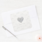 sticker 60e Diamond Wedding trouwdag (Envelop)