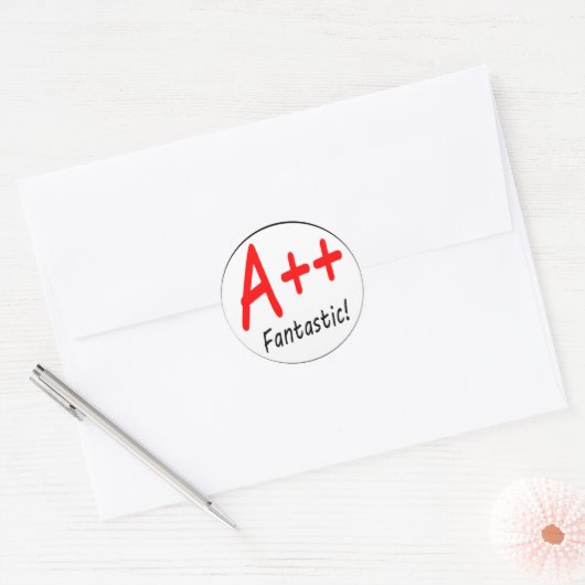 Sticker A++-kwaliteit (Envelop)