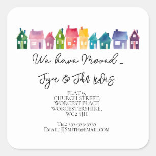 Sticker adreslabel wijzigen