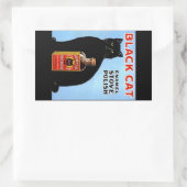 Sticker  Adverteren Black Cat kachel Polish (Tas)