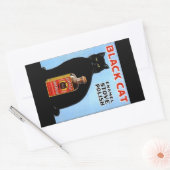 Sticker  Adverteren Black Cat kachel Polish (Envelop)