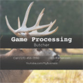 Sticker Adverteren door gamewisselaar (Voorkant)