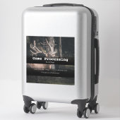 Sticker Adverteren door gamewisselaar (Koffer)