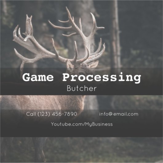 Sticker Adverteren door gamewisselaar (Voorkant)