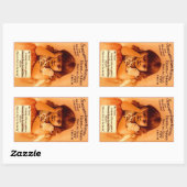 Sticker  Adverteren schroef vastgemaakte schoenen (Vel)