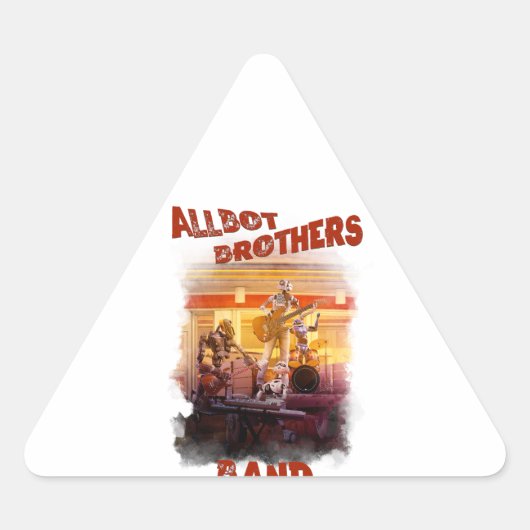 sticker Allbot Brothers Band /Bob's Schotel Repara (Voorkant)