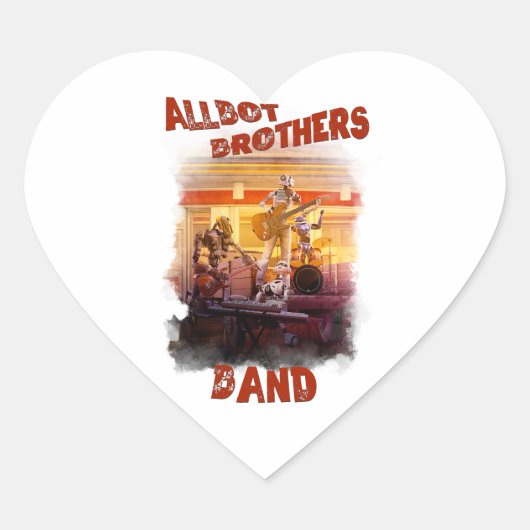 sticker Allbot Brothers Band /Bob's Schotel Repara (Voorkant)