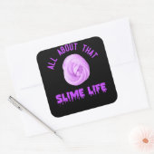 Sticker alles over dat slijmleven mooi ontwerp (Envelop)