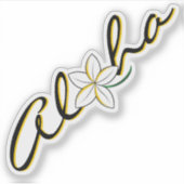 Sticker - Aloha (Voorkant)