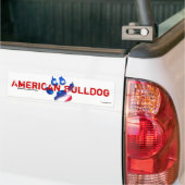 Sticker American Bulldog (Op Truck)