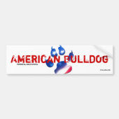 Sticker American Bulldog (Voorkant)