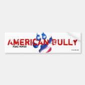 Sticker American Bully (Voorkant)