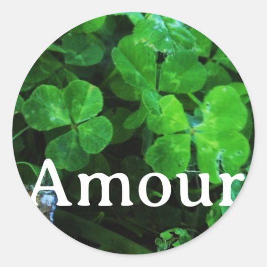 Sticker 'Amour' (Voorkant)