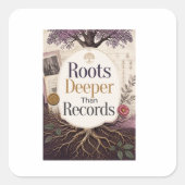 Sticker Ancestry Roots (Voorkant)