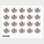 sticker "Angels Attentie"/envelopzegels (Vel)