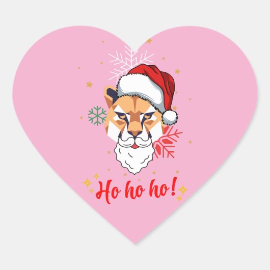 sticker animal ho ho ho  (Voorkant)